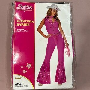 Western Barbie Costume XL